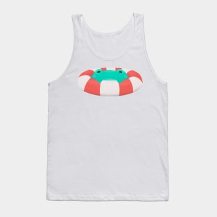 Floating frog Tank Top